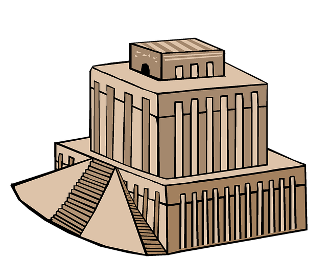 babylonský chrám